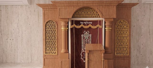 ארון הקודש של בית חב״ד קריית השרון